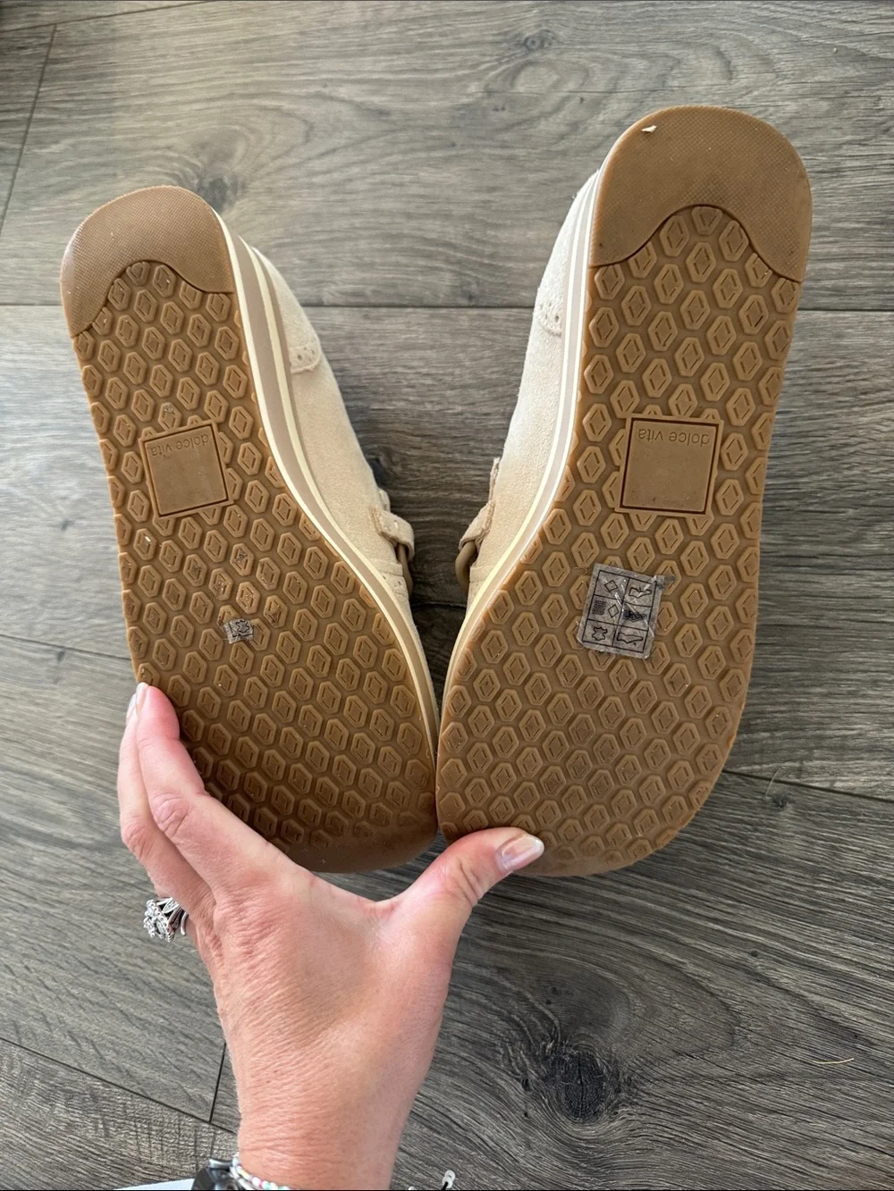 Dolce Vita suede upper